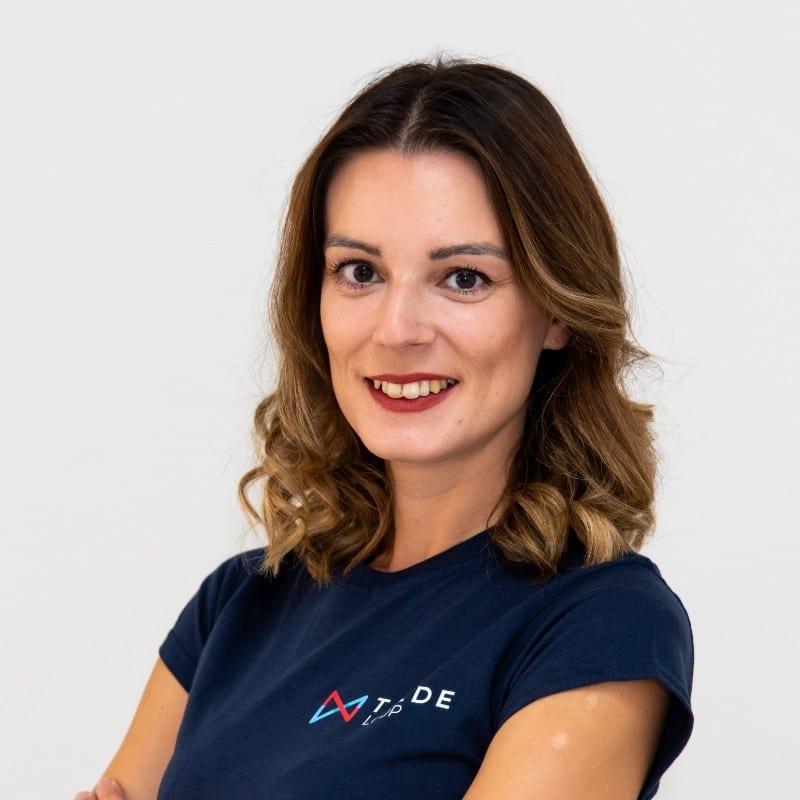 Portrait of Marija Ziterbart, co-founder of Tilde Loop